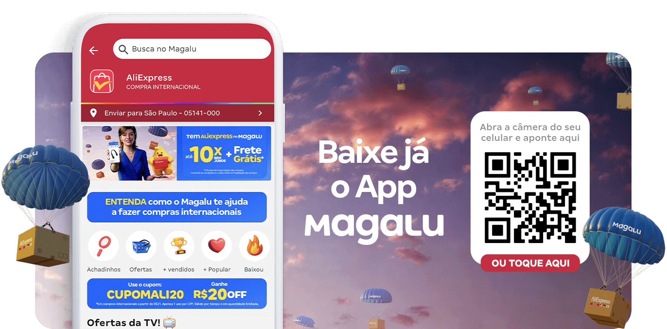 baixe o app magalu