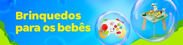 Brinquedos para os bebês