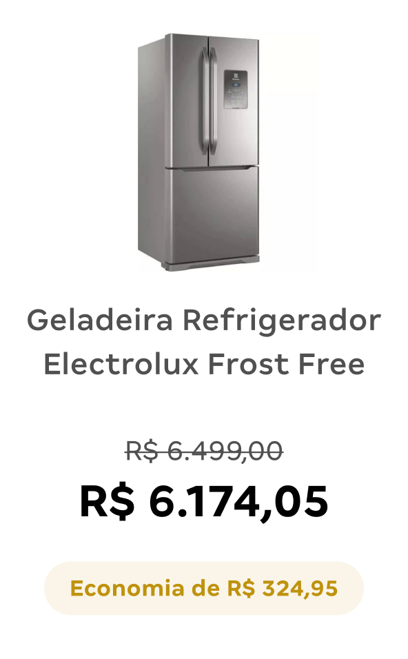 Geladeira Refrigerador Electrolux Frost Free