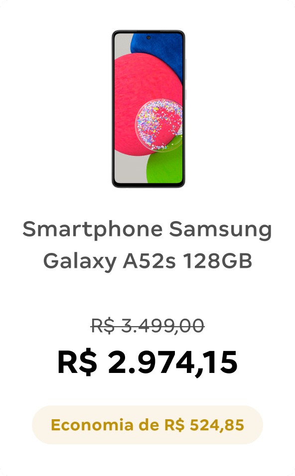 Smartphone Samsung Galaxy A52s 128GB