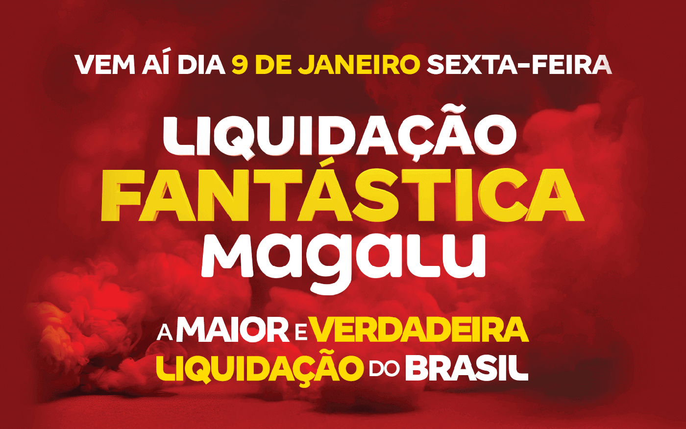 vem aí liquidação fantástica