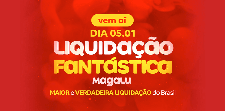 vem aí liquidação fantástica