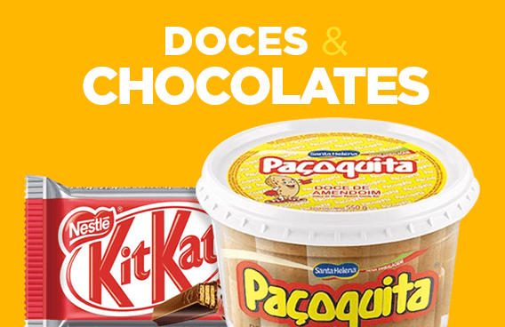 doces e chocolate