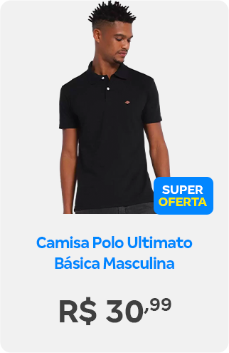 Camisa Polo Ultimato Básica Masculina